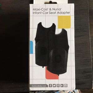 Contours infant car seat adaptor Maxi Cosi or Nuna